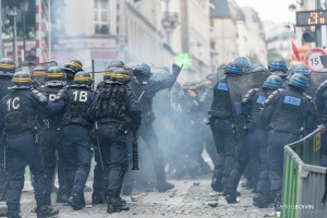 Paris - Manifestation antifasciste, à la mémoire de Clément Méric-007