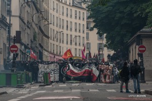 Paris - Manifestation antifasciste, à la mémoire de Clément Méric-011