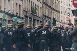 Paris - Manifestation antifasciste, à la mémoire de Clément Méric-014