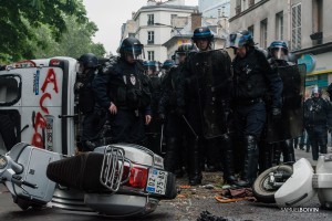 Paris - Manifestation antifasciste, à la mémoire de Clément Méric-016