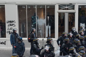 Paris - Manifestation antifasciste, à la mémoire de Clément Méric-017