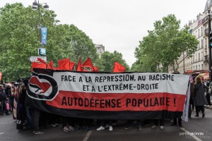 Paris - Manifestation antifasciste à la mémoire de Clément Méric-000