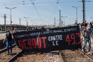Paris - Manifestation interprofessionnelle contre la loi travail-017 