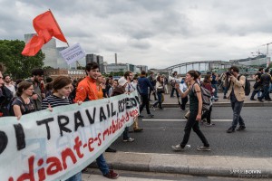 Paris - Onzième journée de mobilisation nationale contre la loi travail--004  