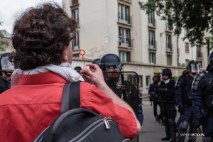 Paris - Onzième journée de mobilisation nationale contre la loi travail--011  
