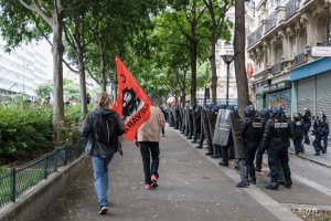 Paris - Onzième journée de mobilisation nationale contre la loi travail--014  