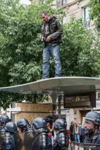 Paris - Onzième journée de mobilisation nationale contre la loi travail--024  