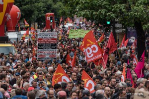 Paris - Onzième journée de mobilisation nationale contre la loi travail--034  