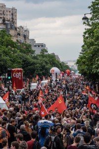Paris - Onzième journée de mobilisation nationale contre la loi travail--035  