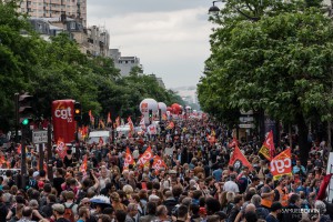 Paris - Onzième journée de mobilisation nationale contre la loi travail--036  