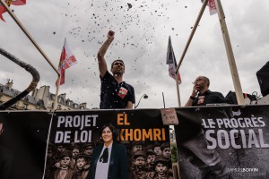 Paris - Onzième journée de mobilisation nationale contre la loi travail--037  