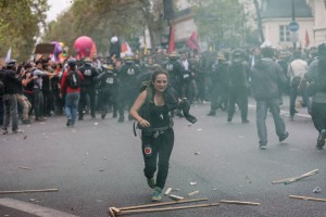 Paris - Manifestation pour l'abrogation de la loi travail-010