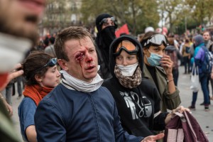 Paris - Manifestation pour l'abrogation de la loi travail-026