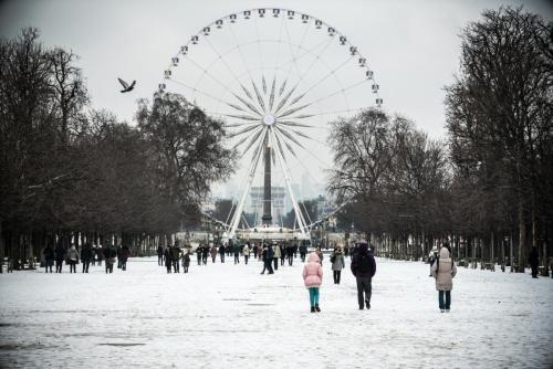 Neige paris