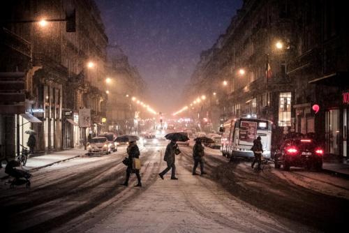 Neige paris