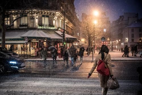 Neige paris