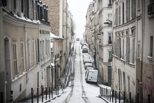 Neige paris