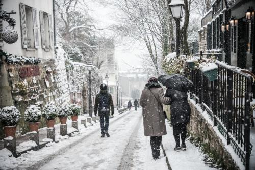 Neige paris