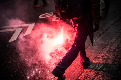 Paris : Manifestation des cheminots
