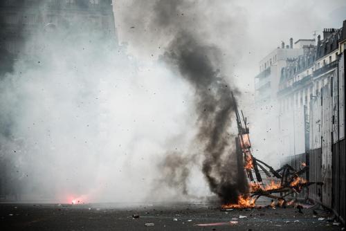 Paris : Nouveau rassemblement anti-loi Travail