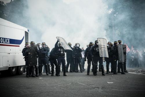 Paris : Violents heurts lors de la manifestation nationale contr