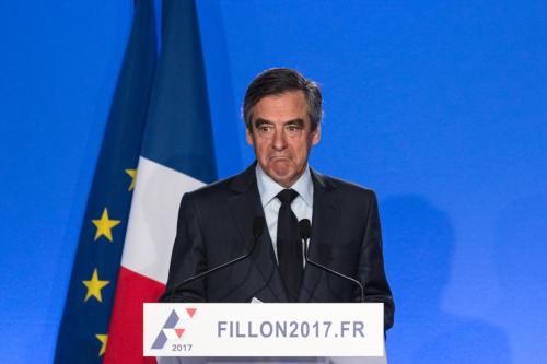 François Fillon press conference
