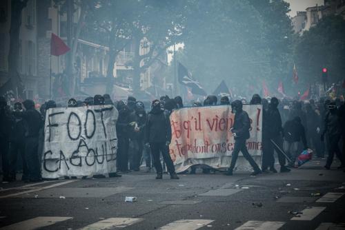 Paris : Violents heurts lors de la manifestation nationale contr