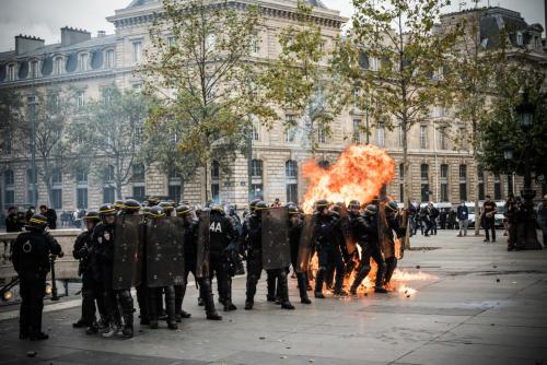 Paris : Manifestation pour l'abrogation de la loi travail