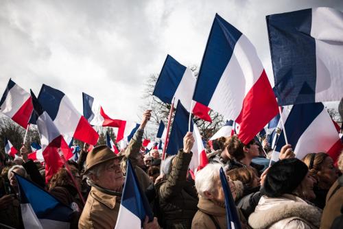 Paris : Grand rassemblement de soutien à François Fillon