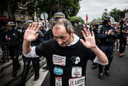 Paris : Onzième journée de mobilisation nationale contre la lo
