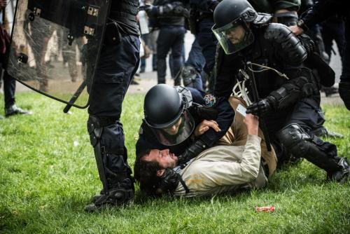 Paris : Nouveau rassemblement anti-loi Travail