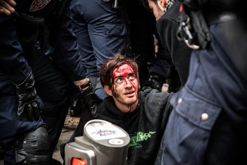 Paris : Manifestation pour l'abrogation de la loi travail