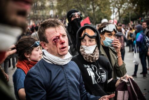 Paris : Manifestation pour l'abrogation de la loi travail